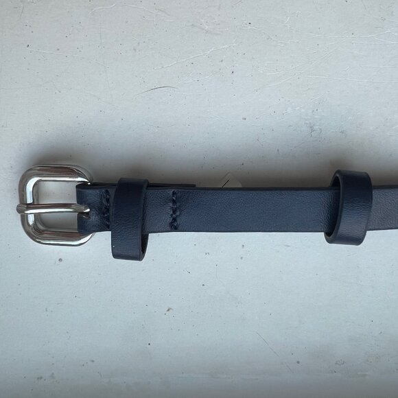 Thin Navy belt S/M - Picture 1 of 3